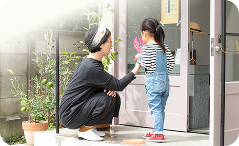 お子様連れのお客様へ